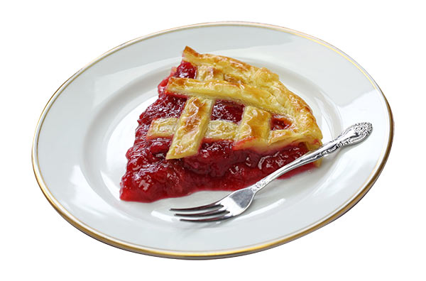 Rhubarb pie