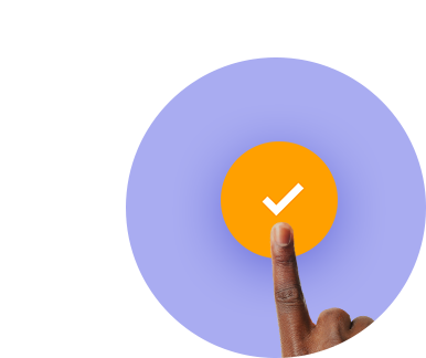 Finger tapping the 'Select' button